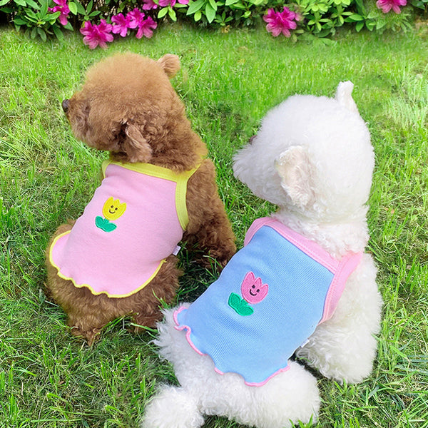 Mile Pet Dog Slim Summer Sheer Schnauzer Pome Teddy Small Dog Bears Cat Clothes - Emete Store