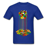 Good Quality Cube T-Shirts Rainbow Abstraction Cube Sheldon Cooper T Shirt Big Discount Best Tee Shirt Women Men Funny Tops Tee