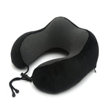 U Shaped Memory Foam Neck Pillows Soft Travel Pillow Neck Cervical Airplane Pillow 30*28*14CM Cervical Travel Healthcare Bedding