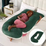 Emete J-shaped pregnancy sleeping pillow