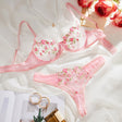 Melbourne Australia Shopping - Sheer Mesh Sexy Lingerie Set - Emete store