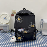 Backpack Girl Simple Personality Ins Large Capacity Travel Backpack Casual High School University School Bag