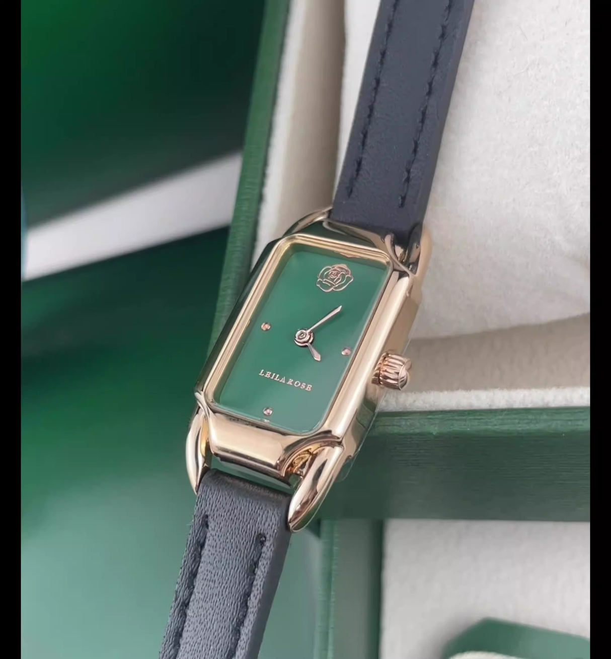 Women's Watch Brand Counter Brand Authentic Fashion Small Square Core Women's Watch Quartz Watch Popular - Emete store