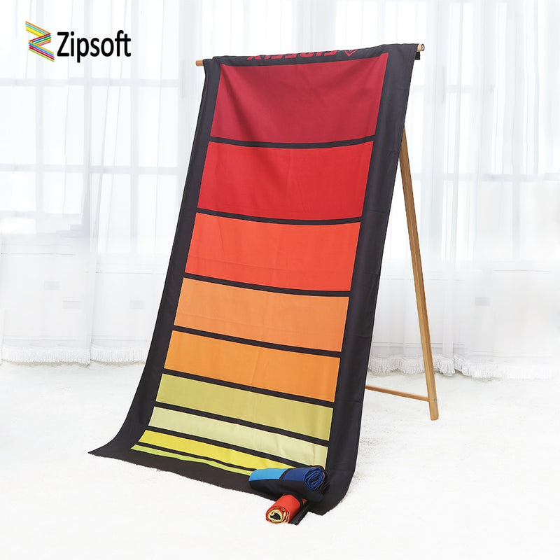 Beach Towel Zipsoft Towels Large Size Quick Dry Swimming Sport Hiking Camping Shower Fibers for Beach pool