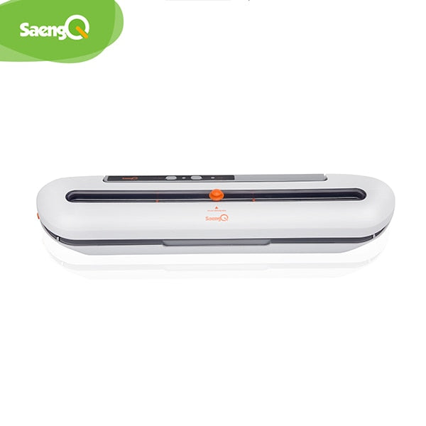 saengQ Best Vacuum Food Sealer 220V/110V Automatic Commercial Household Food Vacuum Sealer Packaging Machine Include 5Pcs Bags