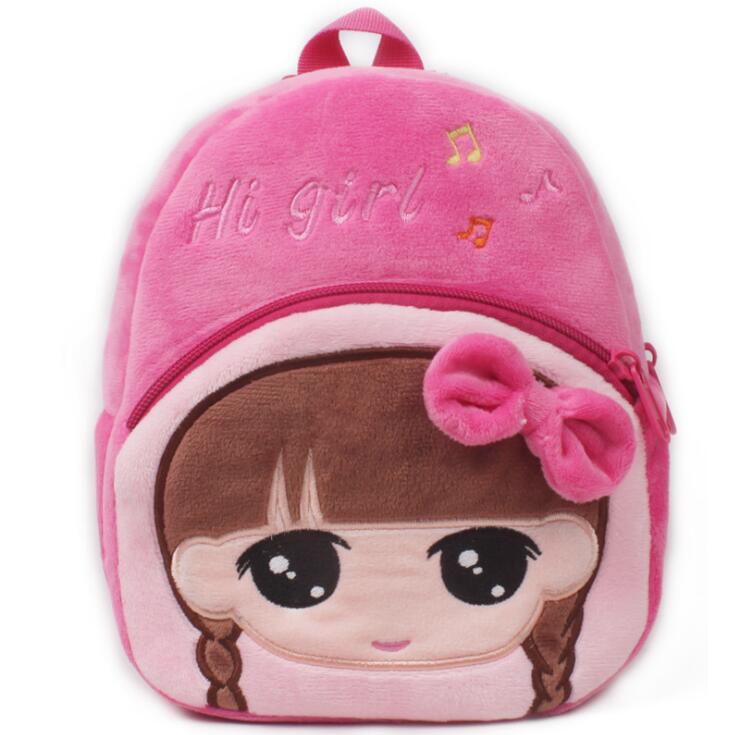 Children School Backpack Cartoon Rainbow Baby Girls Kindergarten Kids School Bags