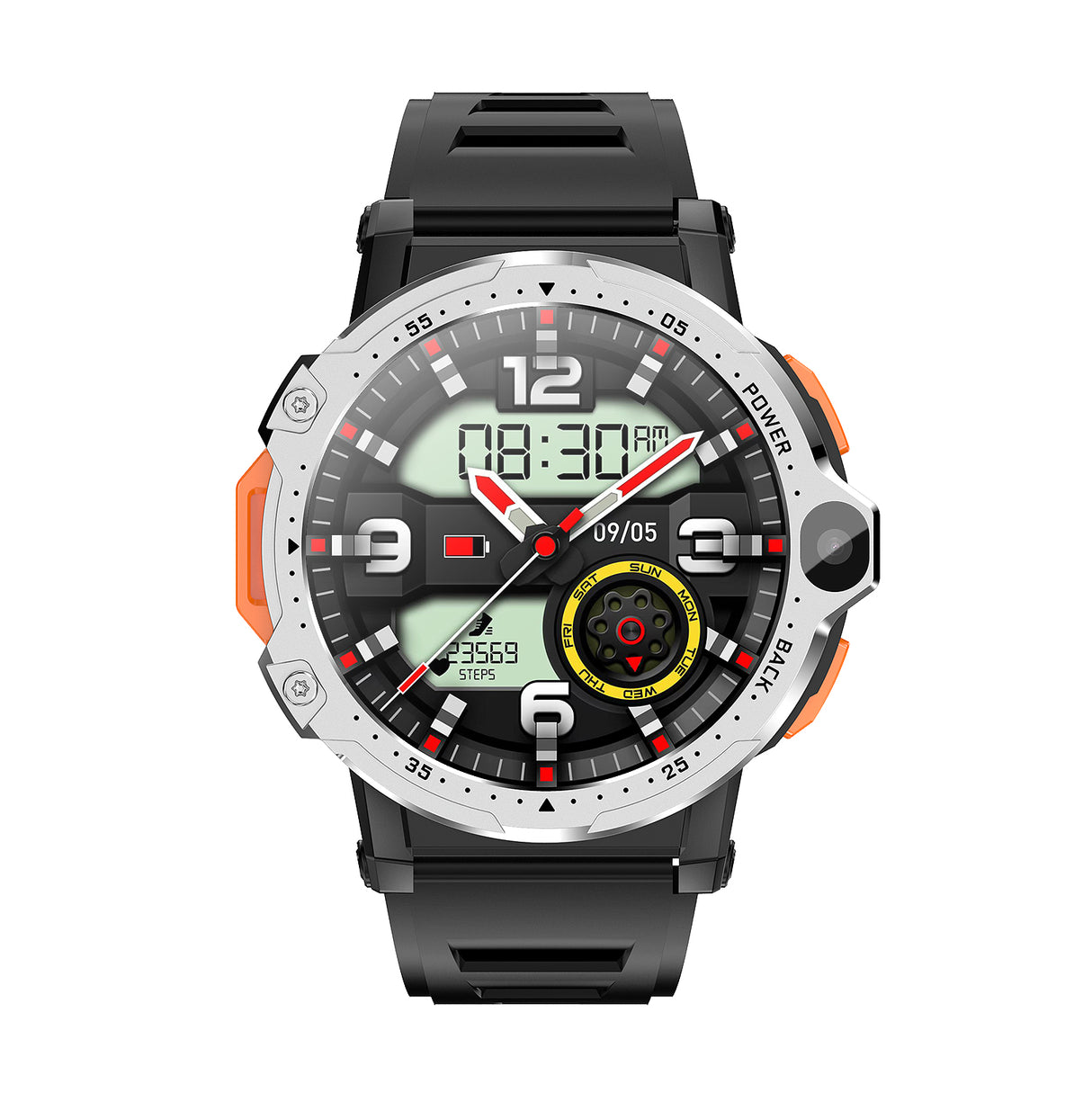 AP6 Smart Watch Dual Camera 4G Plug in Card WIFI Internet Heart Rate Blood Pressure Blood Oxygen Monitoring - Emete store