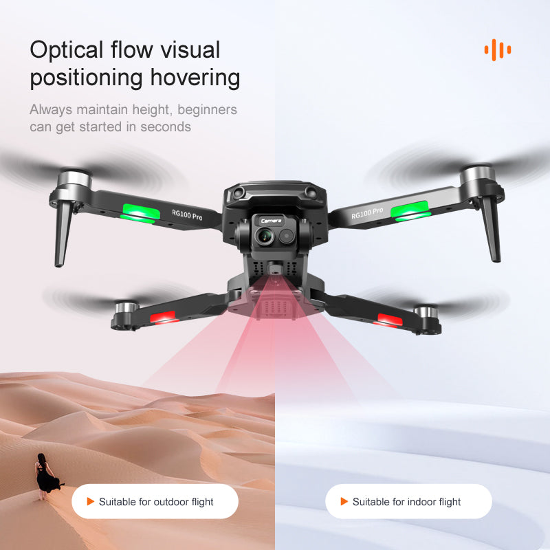 RG100PRO RC Drone - 4K HD Aerial Photography, Obstacle Avoidance