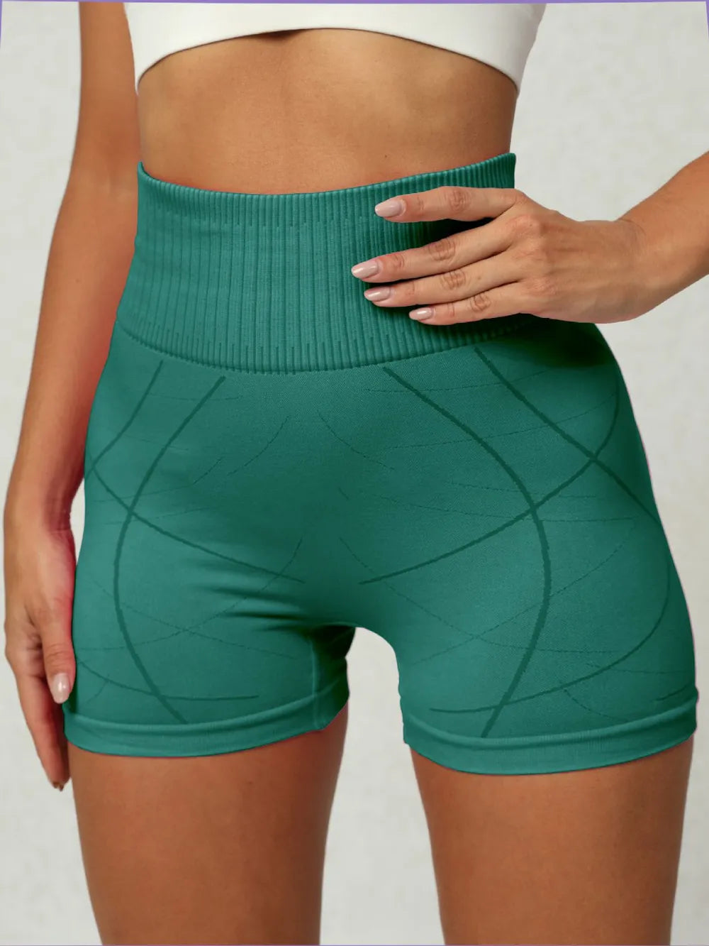 Best Online Shop in Australia - High Waist Active Shorts - Emete store