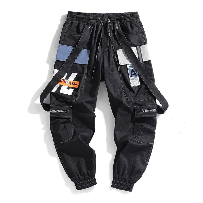 CHAIFENKO New Hot Jogger Leisure Sports Trousers Men Hip Hop Streetwear Beam Foot Cargo Pants Fashion Printing Men Pants