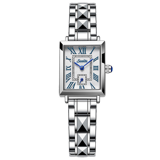 Lige Square Ladies Quartz Watch Beautiful Waterproof Watch - Emete store