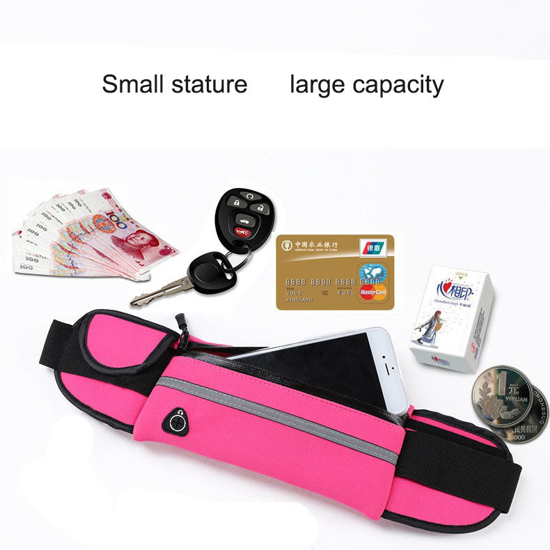 Outdoor Travel Running Waist Bag Express Motorcycle Velcro Large Capacity Portable Waist Bag