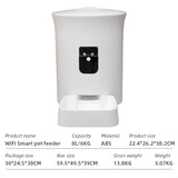 Wifi Smart APP Pet Feeder Household use Microchip Dog Automatic Pet Feeder Automatic Pet Feeder - Emete store