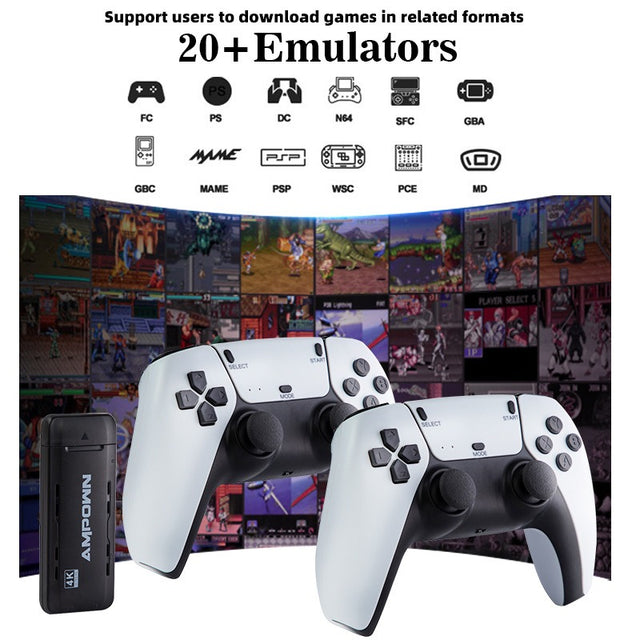 Wireless HD arcade PSP home TV game console U9 retro doubles mini game console - Emete store