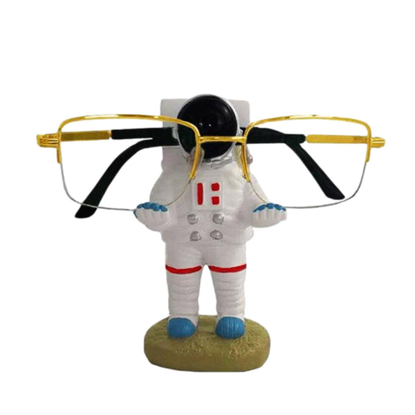 Creative Glasses Frame Display Stand Flat Bottom Spaceman Bracket Holder Resin Crafts Decoration - Emete Store