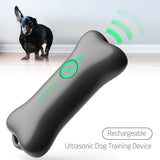 Ultrasonic Dog Repeller Rechargeable Anti Barking Pet Control Device Hand-Held Dogs Behavior Training Tool - Emete store