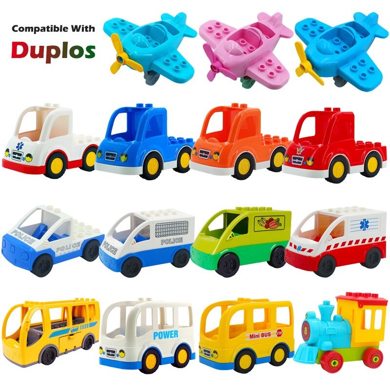 DIY Big Size Car Truck Building Blocks