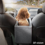 Puppy Cat Bed Car Console Pet Litter Portable Car Handrail Dog Cat Mat Travel Bed Safety Pet Seat - Emete store