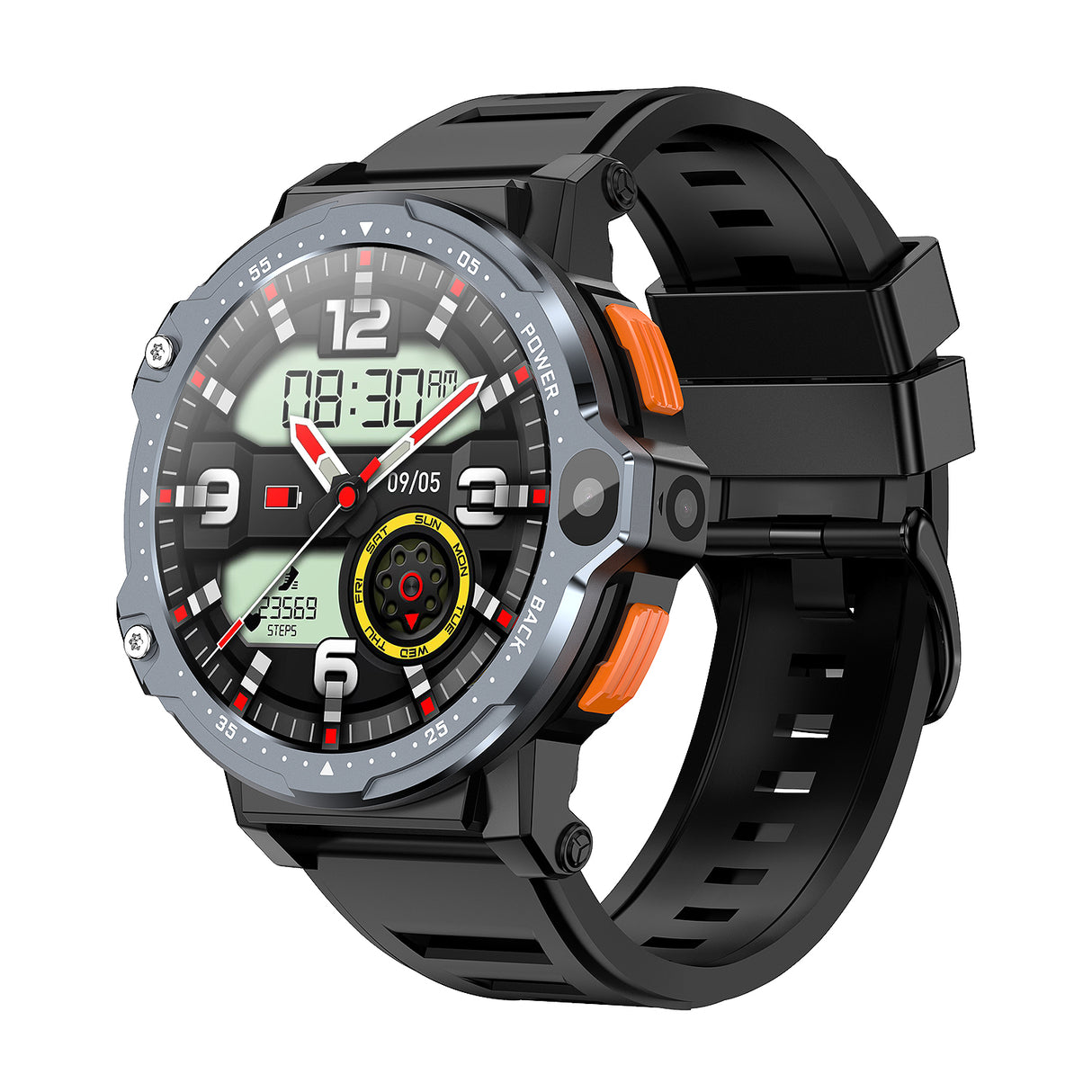 AP6 Smart Watch Dual Camera 4G Plug in Card WIFI Internet Heart Rate Blood Pressure Blood Oxygen Monitoring - Emete store