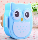 Microwave Bento Container with compartments Case Dinnerware bento box food box Storage for kids Kawaii Owl school lunch box