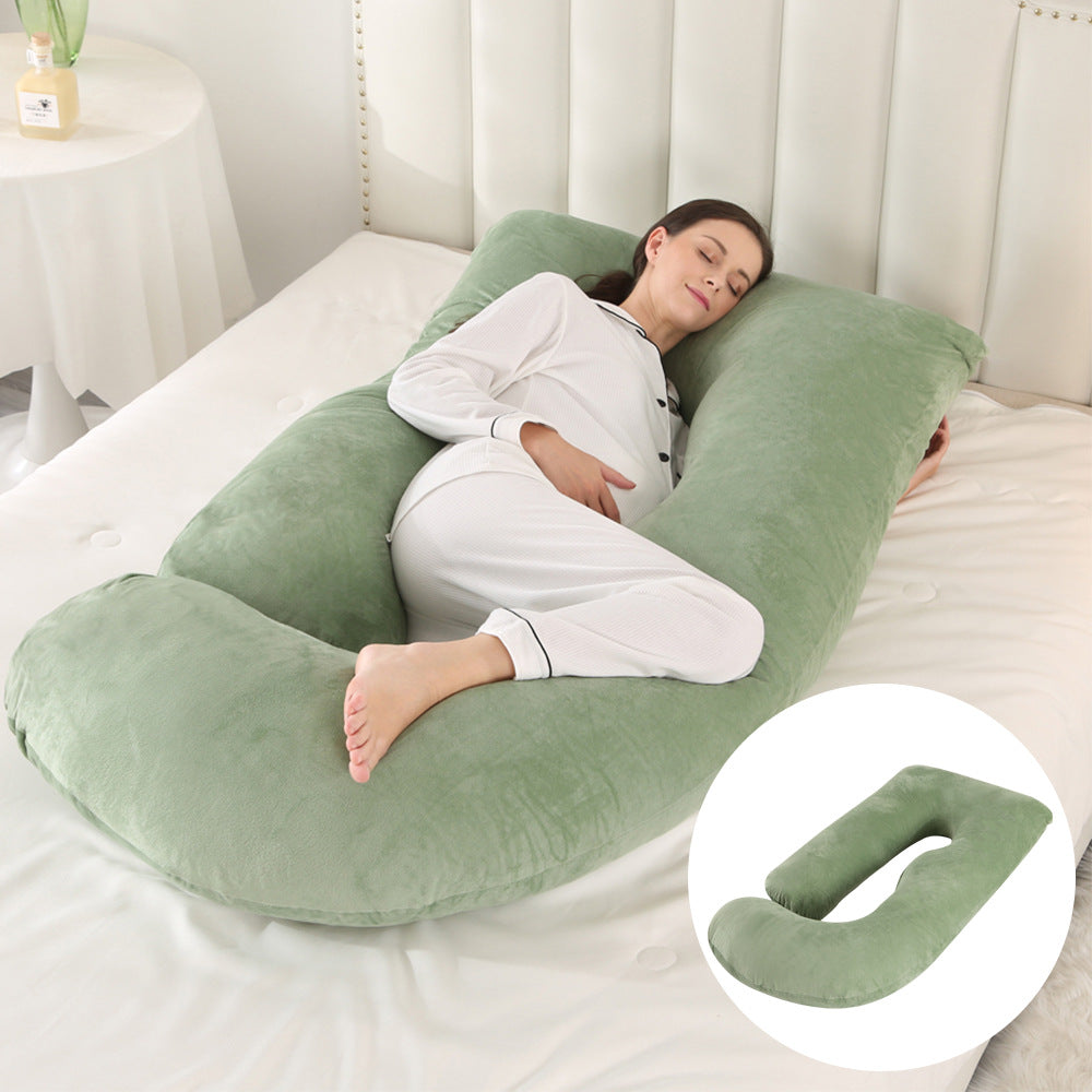 Emete J-shaped pregnancy sleeping pillow