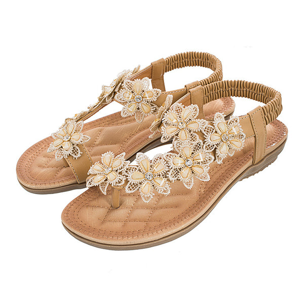 Women's Flat Beach Shoes - Emete Store