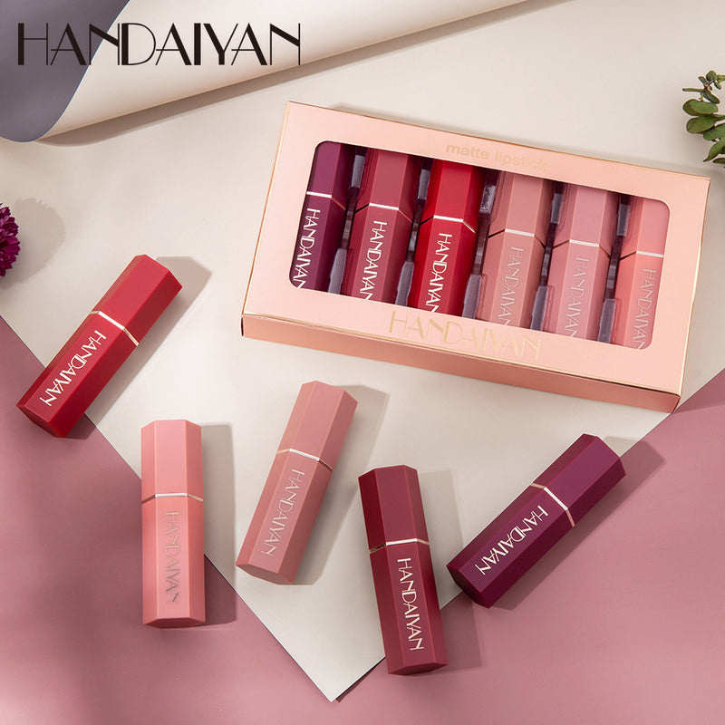 HANDAIYAN Matte Lipstick Gift Box Set of 6 - Emete Store