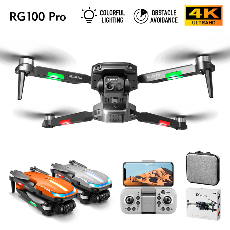 RG100PRO RC Drone - 4K HD Aerial Photography, Obstacle Avoidance