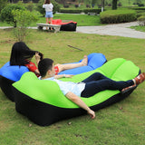 Trend Outdoor Products Fast Infaltable Air Sofa Bed Good Quality Sleeping Bag Inflatable Air Bag Lazy bag Beach Sofa Laybag