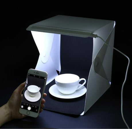 Mini Portable and Folding Photo Light Box - Emete store