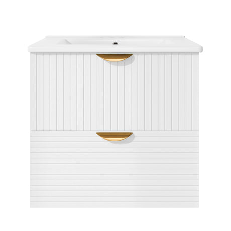 Best Online Shop in Australia - Modern 24" White Bathroom Vanity - Emete store