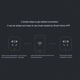 100% Original Xiaomi Smart Socket Plug Bacic WiFi Wireless Remote Socket Adaptor Power On And Off With Phone