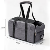 Puppy Cat Bed Car Console Pet Litter Portable Car Handrail Dog Cat Mat Travel Bed Safety Pet Seat - Emete store