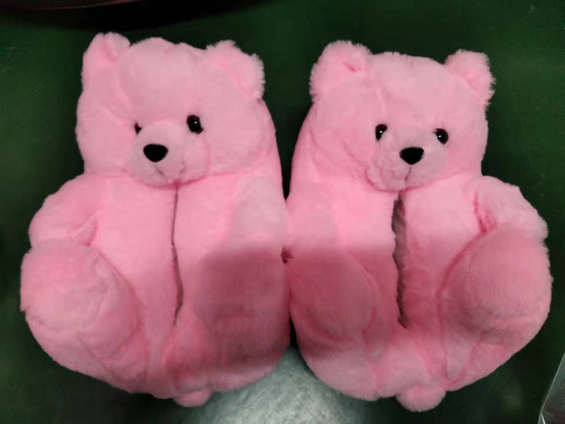 Teddy Bear Slippers - Emete Store