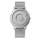 EUTOUR Magnetic Ball Men's Personality Creative Watch Tide Black Technology Cool Concept Frameless Design Watch - Emete store