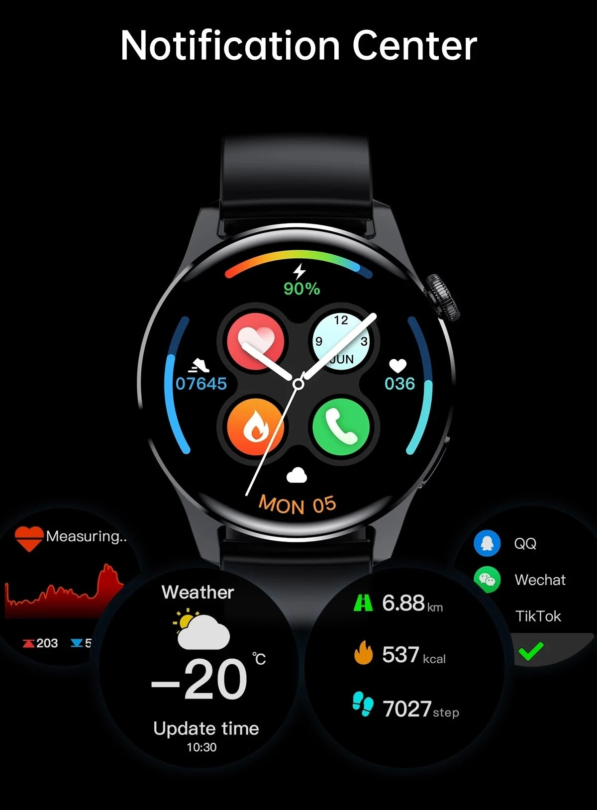 I29 Smart Watch  Men Waterproof Sport Fitness Tracker Weather Display Bluetooth Call Smartwatch For Android IOS - Emete store