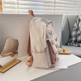 Schoolbag Girl Korean Version Ulzzang High School Student Backpack Ins Japanese Junior High School Student Backpack