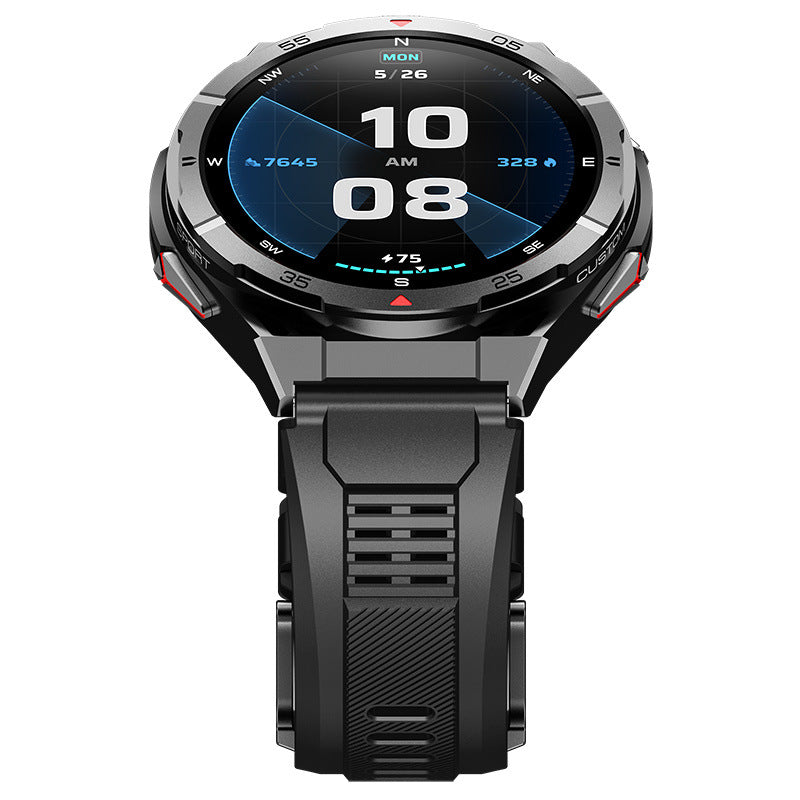 X2B smartwatch Bluetooth call dual band GPS pressure compass outdoor three proof men's wristband - Emete store