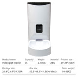 Wifi Smart APP Pet Feeder Household use Microchip Dog Automatic Pet Feeder Automatic Pet Feeder - Emete store