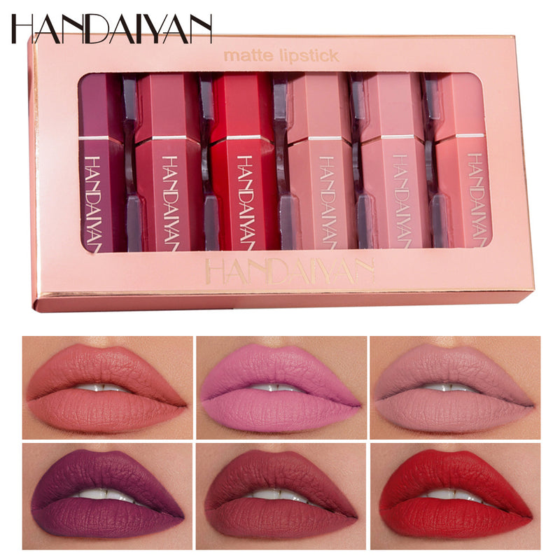 HANDAIYAN Matte Lipstick Gift Box Set of 6 - Emete Store