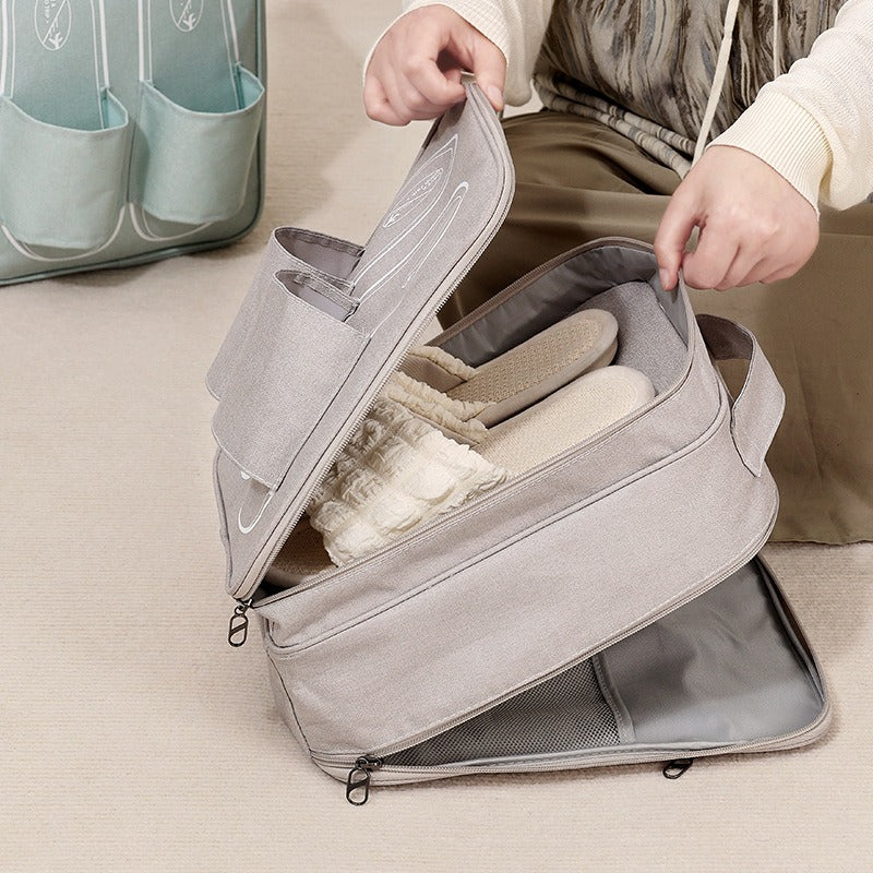 Travel portable shoes Dust storage bag Multi-functional shoe bag