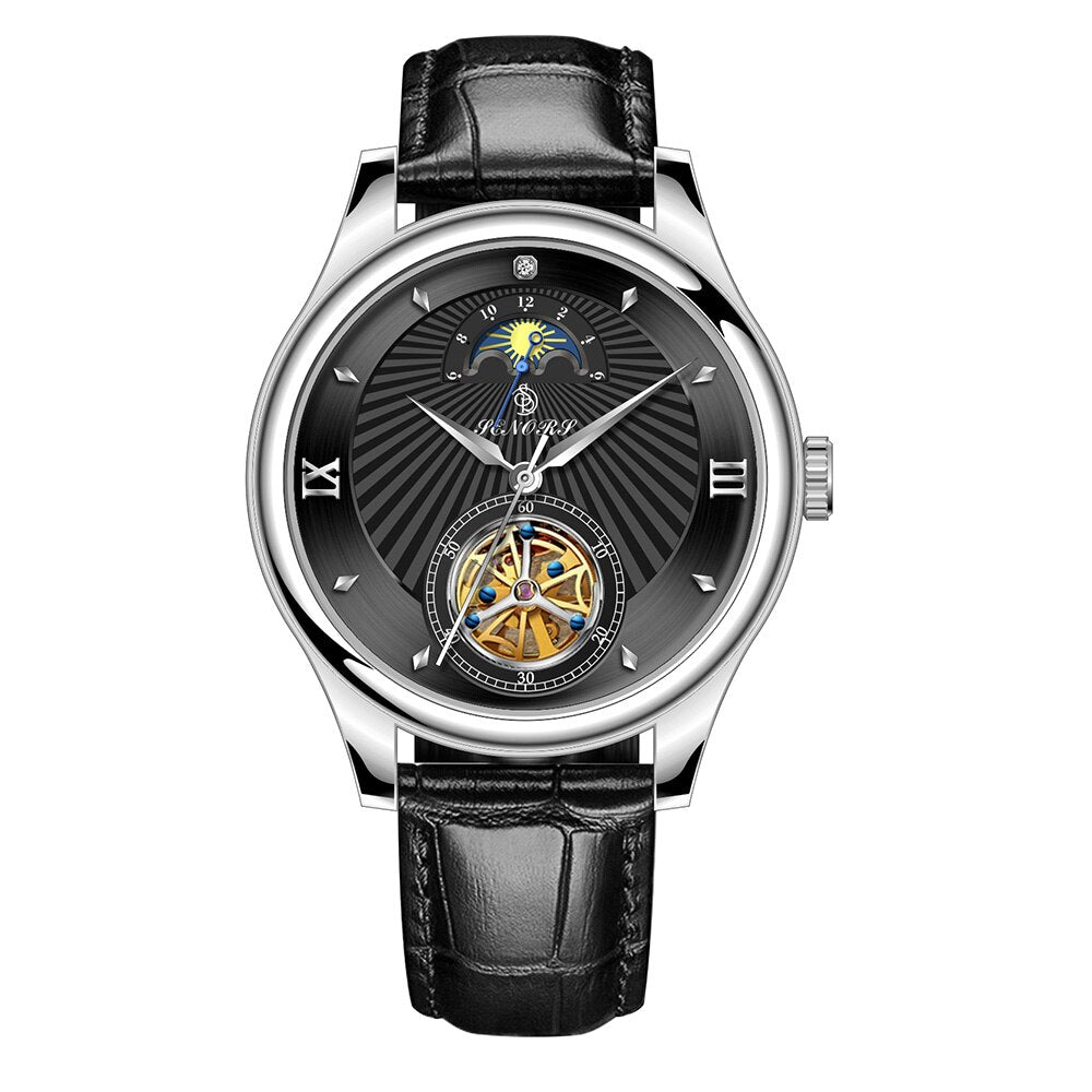 SENORS SN169 Luxury Fashion  Tourbillon Watches Automatic  Mechanical  Watches - Emete store