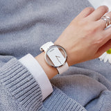 DOM fashion Women Watches Luxury Women Bracelet Quartz twatch for women Quartz Watch wristwatch girl waterproofk genuine leather - Emete store