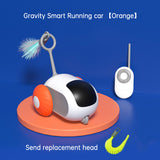 Remote Control Interactive Cat Car Toy USB Charging Chasing Automatic Self-moving Remote Smart Control Car Interactive Cat Toy P - Emete store