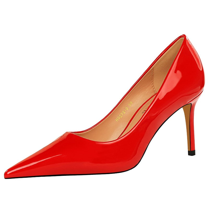 Professional Patent Leather High Heels eprolo