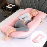 Emete J-shaped pregnancy sleeping pillow