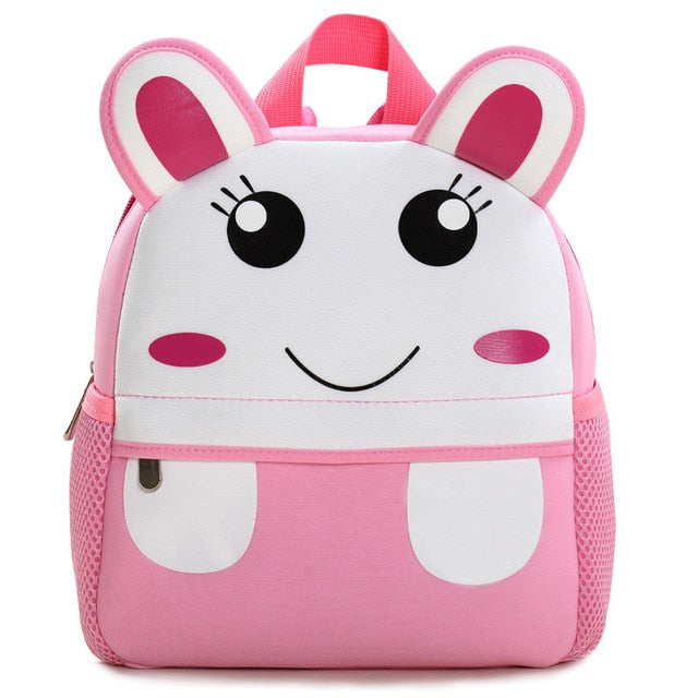 3D Animal Children Backpacks Brand Design Girl Boys Backpack Toddler Kids Neoprene School Bags Kindergarten Cartoon Bag