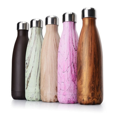 304 Stainless Steel Coke Bottle Vacuum Flask Creative Tide Brand Outdoor Sports Water Bottle Thermos Bottles 500ml