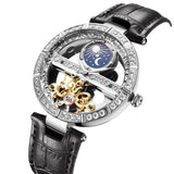 Woman Watch Ladies Clock Luxury Fashion Female Mechanical Watches Wristwatches - Emete store