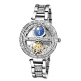 Woman Watch Ladies Clock Luxury Fashion Female Mechanical Watches Wristwatches - Emete store